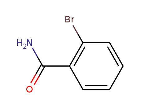 Molecular Structure of 4001-73-4 (2-BROMOBENZAMIDE)