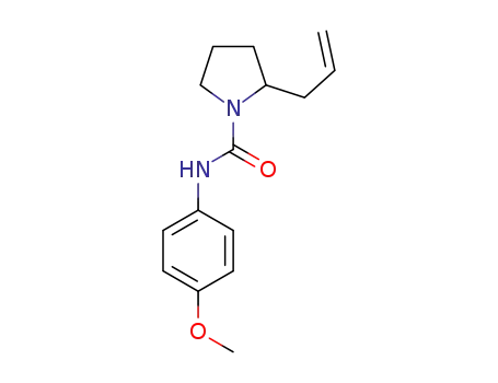 (±)-2-allyl-N-(4-methoxyphenyl)pyrrolidine-1-carboxamide