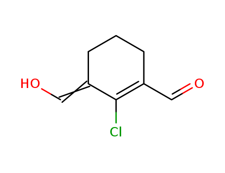 1-Cyclohexene-1-carboxaldehyde, 2-chloro-3-(hydroxymethylene)-