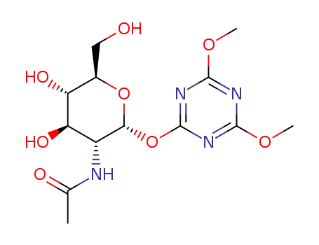 4,6-dimethoxy-1,3,5-triazin-2-yl α-N-acetylglucosaminide