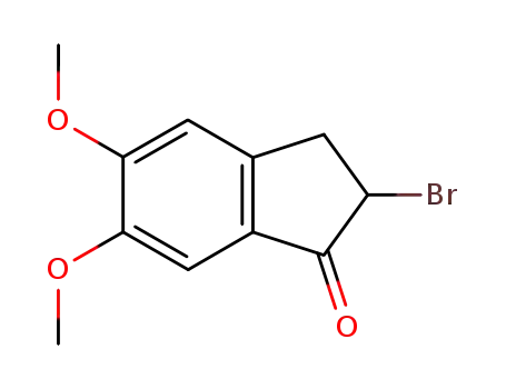 2-bromo-5,6-dimethoxy-1-indanone