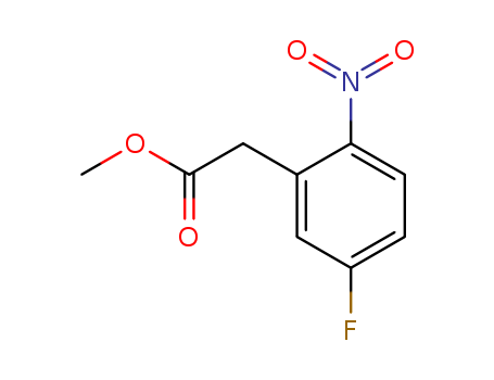 Benzeneacetic acid, 5-fluoro-2-nitro-, methyl ester