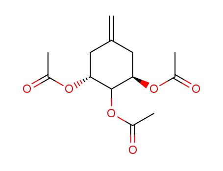 Acetic acid (2R,6R)-2,6-diacetoxy-4-methylene-cyclohexyl ester