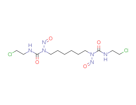 34693-48-6,3-(2-chloroethyl)-1-[6-(2-chloroethylcarbamoyl-nitroso-amino)hexyl]-1-nitroso-urea,