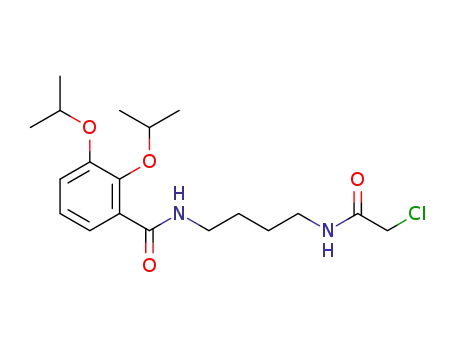 N-(4-(2-chloroacetamido)butyl)-2,3-diisopropoxybenzamide