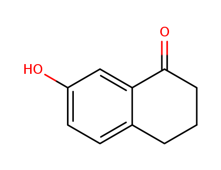 22009-38-7,7-Hydroxy-1-tetralone,3,4-Dihydro-7-hydroxy-1(2H)naphthalenone;5,6,7,8-Tetrahydro-8-oxo-2-naphthol;7-Hydroxy-1-tetralone;7-Hydroxy-3,4-dihydro-1(2H)-naphthalenone;7-Hydroxy-3,4-dihydro-2H-naphthalen-1-one;7-Hydroxy-a-tetralone;8-Oxo-5,6,7,8-tetrahydronaphthalen-2-ol;7-hydroxy-3,4-dihydronaphthalen-1(2H)-one;