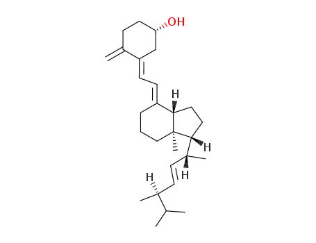 Molecular Structure of 51744-66-2 (5,6-trans-Ergocalciferol)