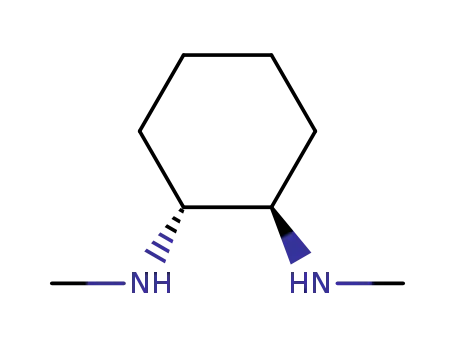 Molecular Structure of 68737-65-5 ((1R,2R)-N,N'-Dimethyl-1,2-cyclohexanediamine)