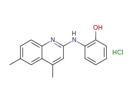 2-(4,6-dimethylquinolin-2-ylamino)phenolhydrochloride