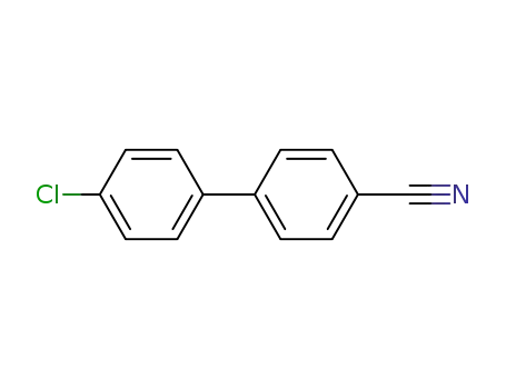 Molecular Structure of 57774-36-4 (4'-Chloro-4-cyanobiphenyl)