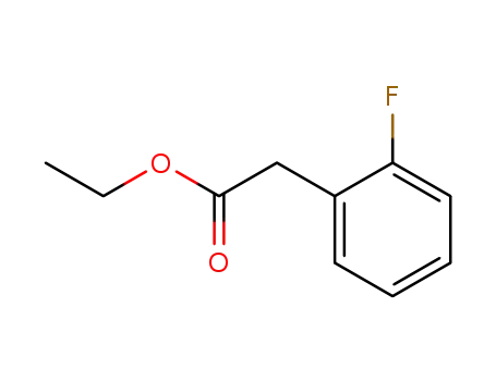 Molecular Structure of 584-74-7 (Ethyl 2-fluorophenylacetate)