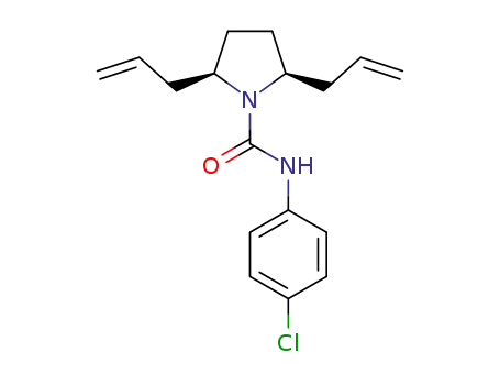 (2S,5R)-2,5-diallyl-N-(4-chlorophenyl)pyrrolidine-1-carboxamide