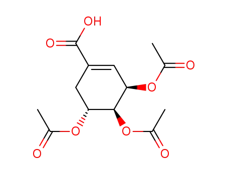 (3R,4S,5R)-3,4,5-triacetoxycyclohex-1-ene-1-carboxylic acid