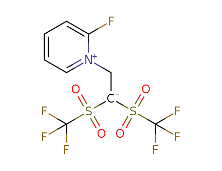 2-(2-fluoropyridin-1-ium-1-yl)-1,1-bis((trifluoromethyl)sulfonyl)ethan-1-ide