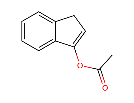 Molecular Structure of 19455-83-5 (1H-Inden-3-ol, acetate)
