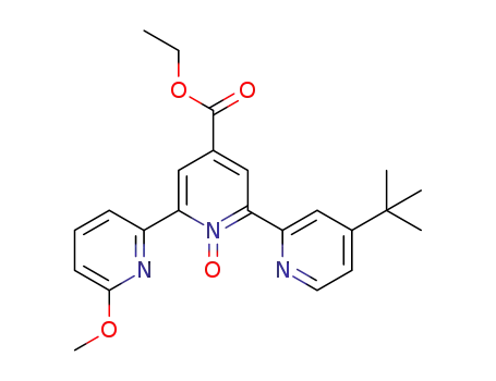 4''-(tert-butyl)-4'-ethoxycarbonyl-6-methoxy-2,2':6',2''-terpyridine N'-oxide