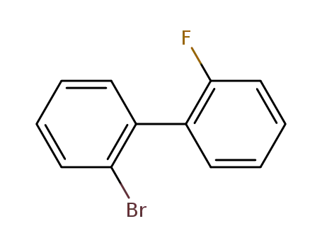 Molecular Structure of 1554-05-8 (2-Fluoro-2'-Bromobiphenyl)