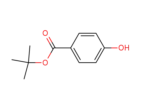 Molecular Structure of 25804-49-3 (tert-butyl 4-hydroxybenzoate)