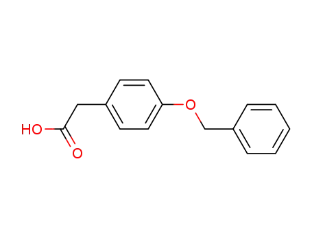 Molecular Structure of 6547-53-1 (4-BENZYLOXYPHENYLACETIC ACID)