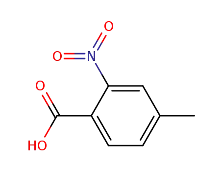 Molecular Structure of 27329-27-7 (4-METHYL-2-NITROBENZOIC ACID  97)
