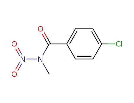 Molecular Structure of 90110-19-3 (Benzamide, 4-chloro-N-methyl-N-nitro-)