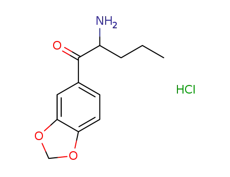 2-amino-1-(benzo[d]-1,3-dioxol-5-yl)pentan-1-one hydrochloride