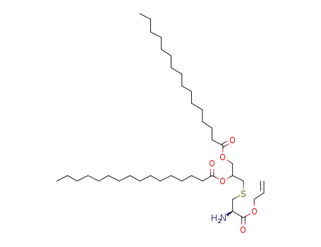 3-((R)-3-(allyloxy)-2-amino-3-oxopropylthio)propane-1,2-diyl dipalmitate