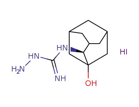 E-2-(3-aminoguanidino)-5-hydroxyadamantane hydroiodide