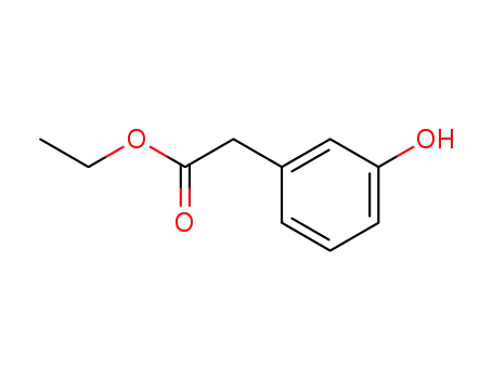 Molecular Structure of 22446-38-4 (ethyl 3-hydroxyphenylacetate)