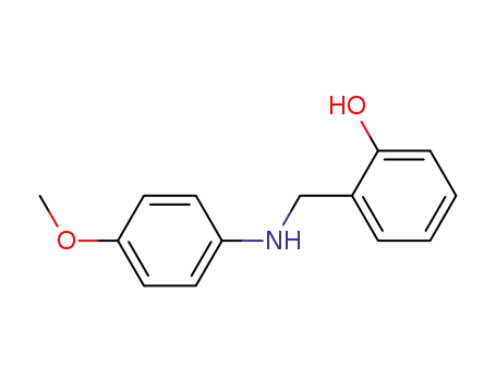 Molecular Structure of 52537-88-9 (2-[(4-METHOXY-PHENYLAMINO)-METHYL]-PHENOL)