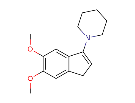 1-(5,6-dimethoxy-1H-inden-3-yl)piperidine