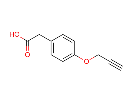 2-(4-(prop-2-ynyloxy)phenyl)acetic acid
