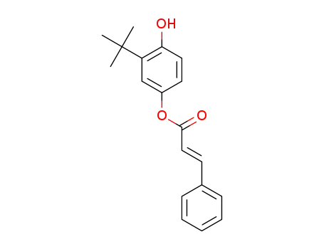 3-(tert-butyl)-4-hydroxyphenyl cinnamate