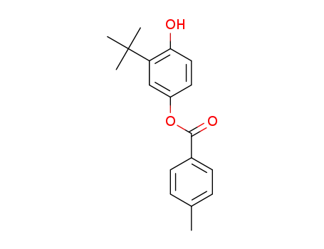 3-(tert-butyl)-4-hydroxyphenyl 4-methylbenzoate