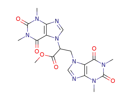 methyl 2,3-bis(1,3-dimethyl-2,6-dioxo-2,3-dihydro-1H-purin-7(6H)-yl)propanoate