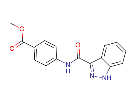 methyl 4-(1H-indazole-3-carboxamido)benzoate