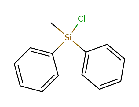 Molecular Structure of 144-79-6 (Chlorodiphenylmethylsilane)