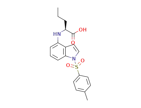 (1-tosyl-1H-indol-4-yl)-L-norvaline