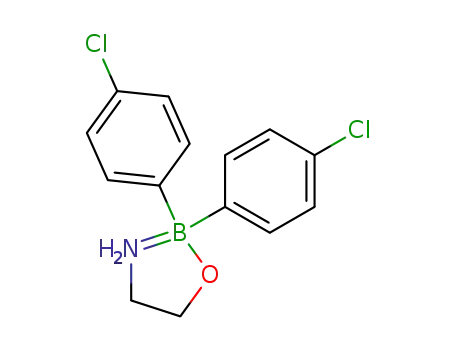 di(p-chlorophenyl)borinic acid ethanolamine complex