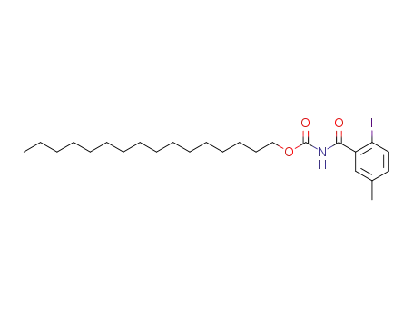 hexadecyl-2-iodo-5-methylbenzoyl-carbamate