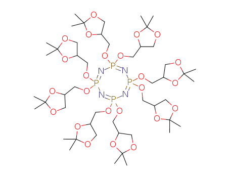 octa-(2,2-dimethyl-1,3-dioxolane-4-methoxy)cyclotetraphosphazene