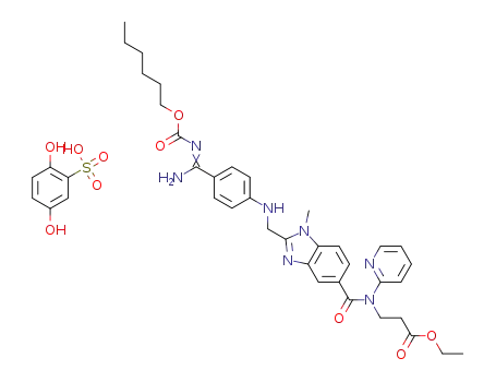dabigatran etexilate 2,5-dihydroxybenzenesulfonate