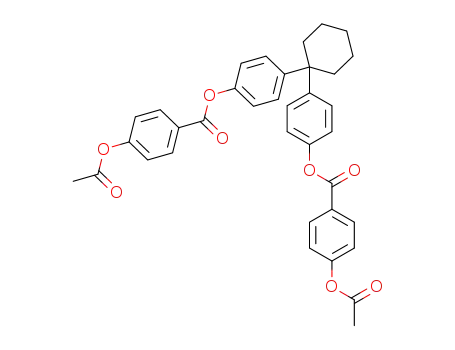 4-(1-{4-[(4-acetoxybenzoyl)oxy]phenyl}cyclohexyl)phenyl 4-acetoxybenzoate
