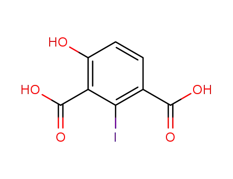 4-Hydroxy-2-iod-isophthalsaeure