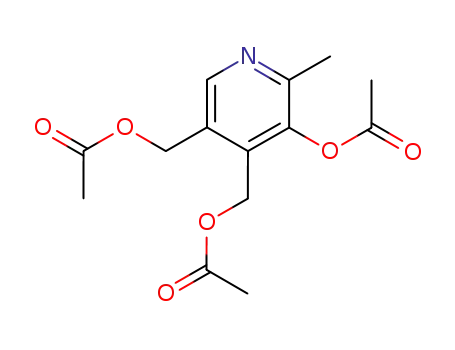 Molecular Structure of 10030-93-0 (TRI-ACETYL PYRIDOXINE)
