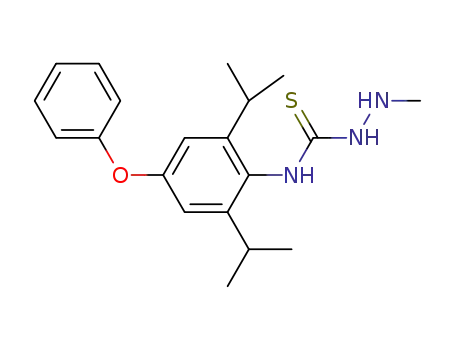 N-methylamino-N'-(2,6-diisopropyl-4-phenoxyphenyl)thiourea