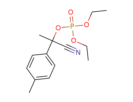 1-cyano-1-(p-tolyl)ethyl diethylphosphate