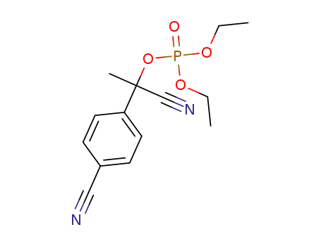 1-cyano-1-(4-cyanophenyl)ethyl diethylphosphate
