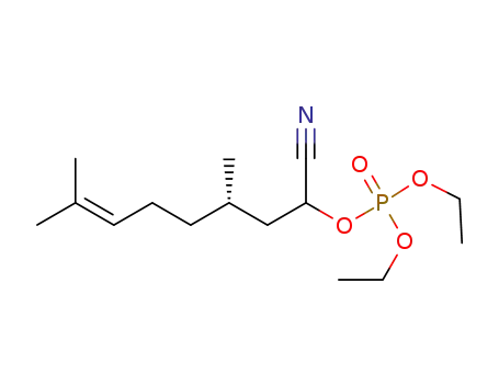 (3S)-1-cyano-3,7-dimethyloct-6-en-1-yl diethylphosphate