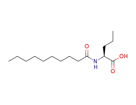 (S)-2-decanamidopentanoic acid